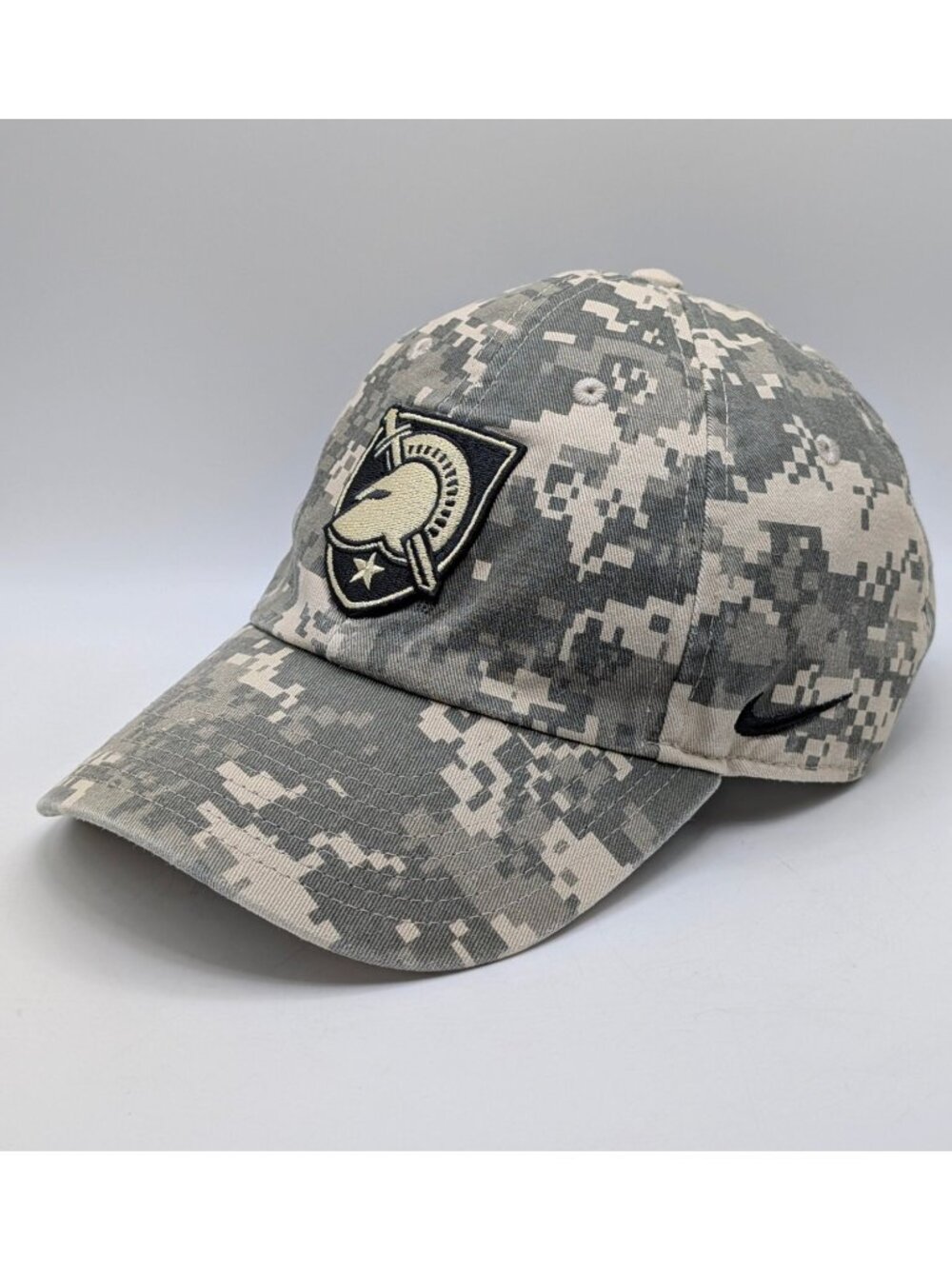 Nike West Point Army Black Knights Heritage86 Camo Dad Hat Adjustable Strap Back
